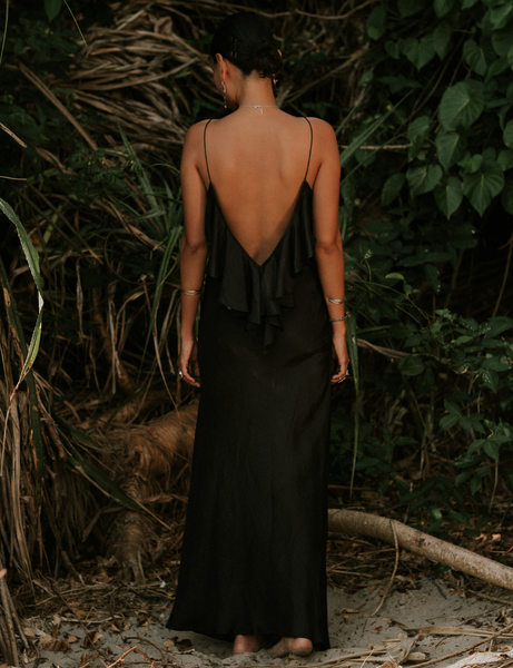 Flora Dress - Black