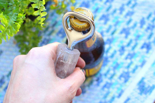 Crystal Quartz Bottle Opener