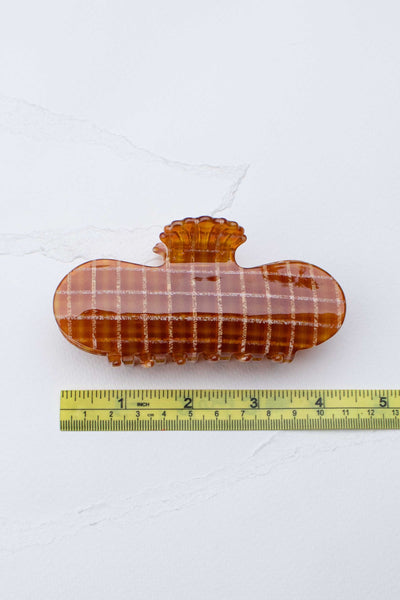 Antique Shell Hair Claw Clip