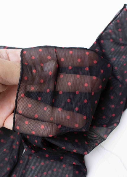 Sheer Patterned Socks