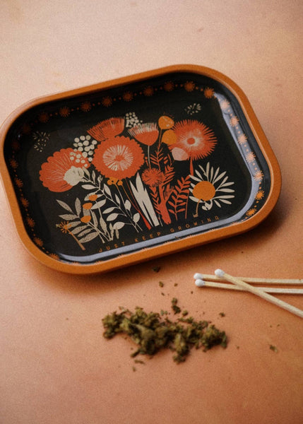 Just Keep Growing Tin Tray