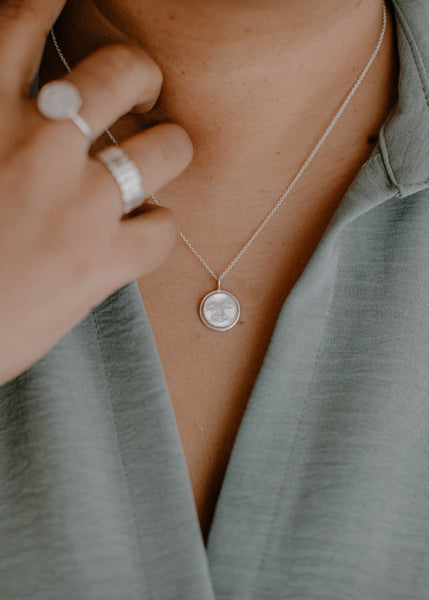 Pearl Moon Necklace