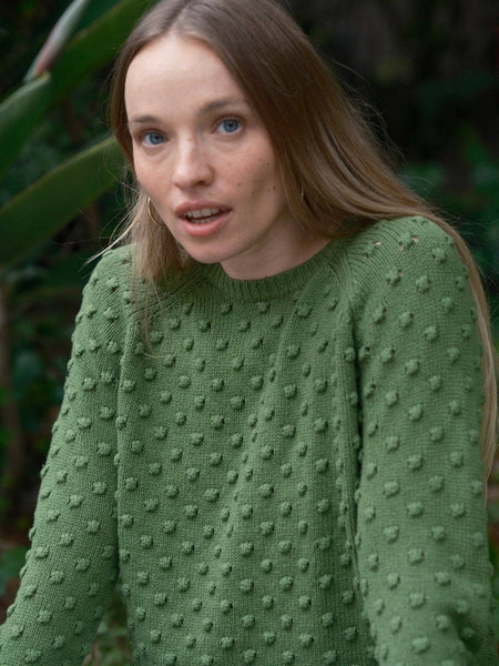 Pearl Sweater: True Green
