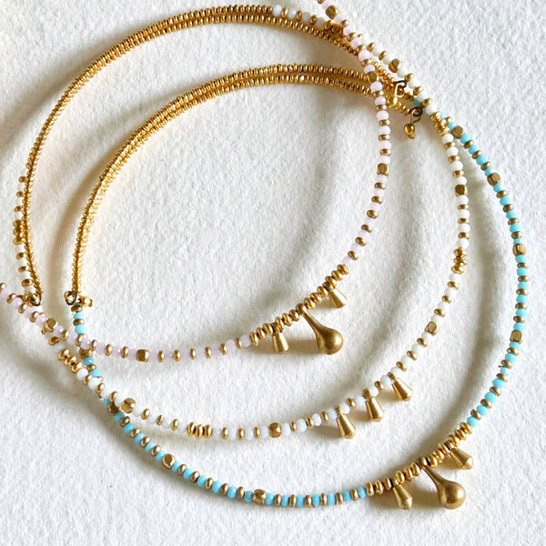 Beaded Wire Necklace