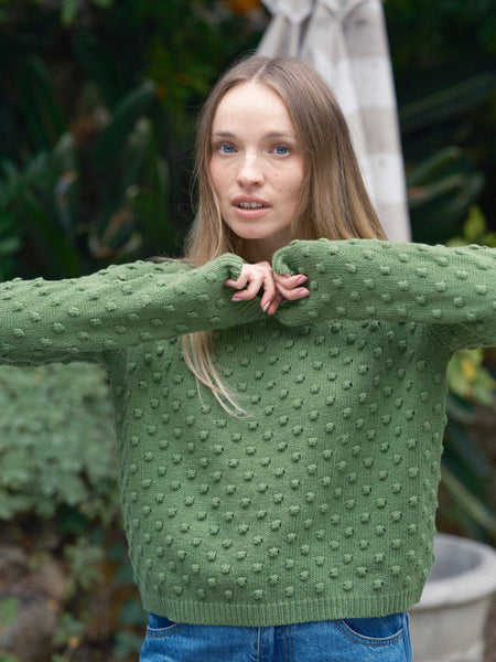 Pearl Sweater: True Green