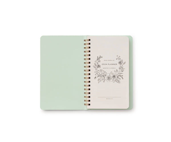 12-Month Spiral Pocket Planner