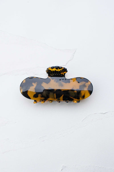 Antique Shell Hair Claw Clip