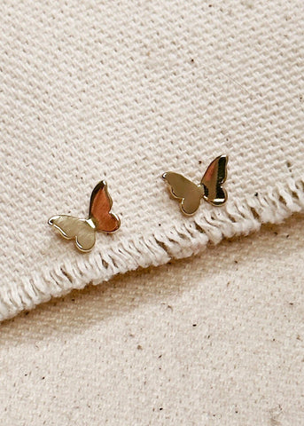 Mini Butterfly Stud Earrings