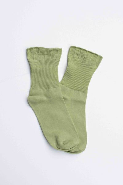 Ruffle Edge Socks