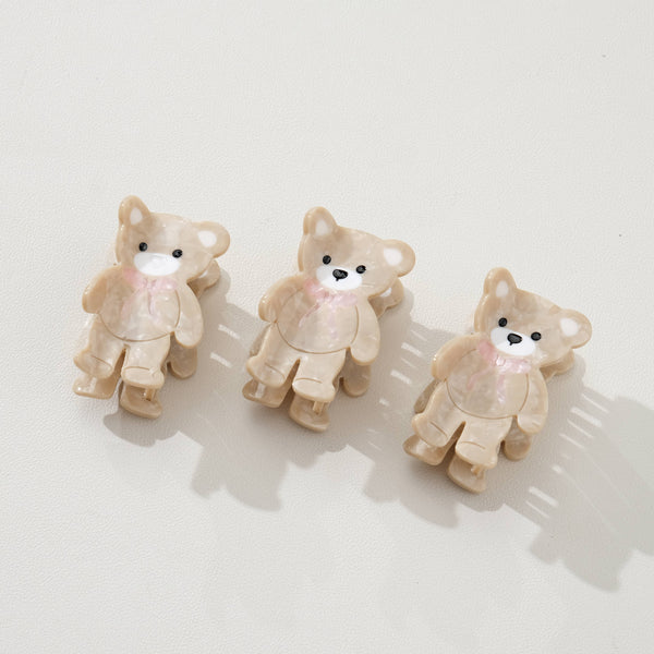 Teddy Bear Claw Clip