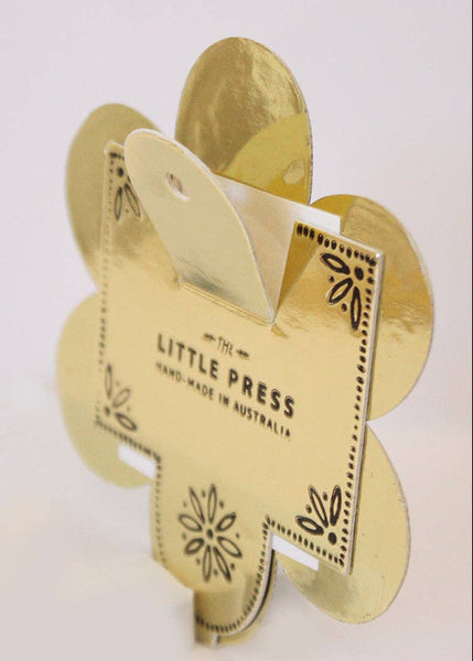 Faux Tin Flower Frame