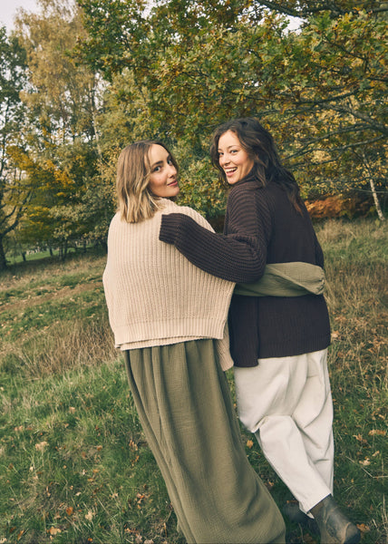 Chunky Knit Sweater - Oatmeal