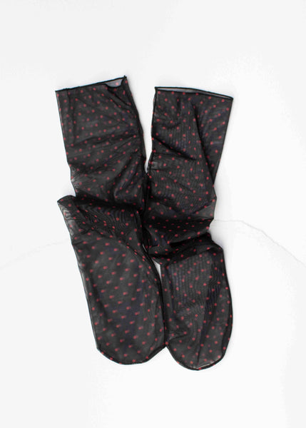 Sheer Patterned Socks