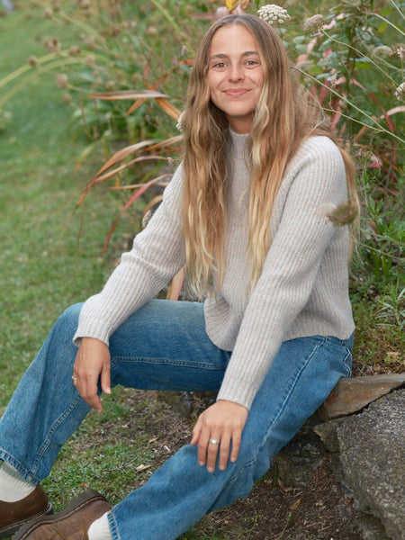 Teddy Sweater: Winter Sky
