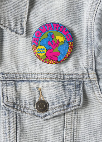 Aquarius Button