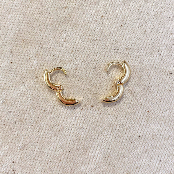Mini Rounded Hoop Earrings