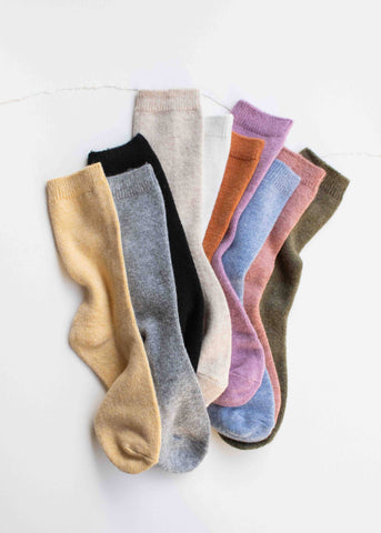 Winter Wool Blend Socks