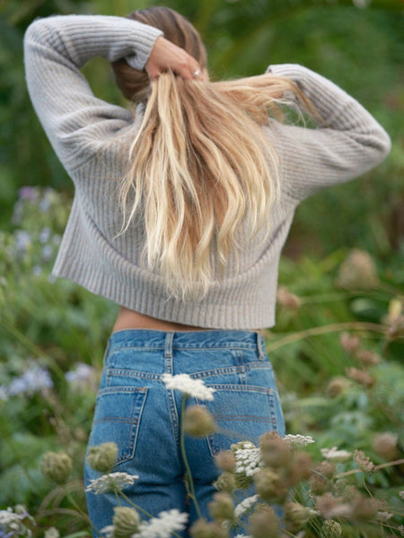 Teddy Sweater: Winter Sky