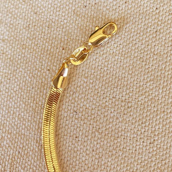 Herringbone Bracelet - 4mm