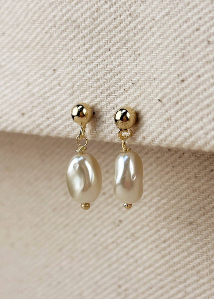 Baroque Pearl Earrings