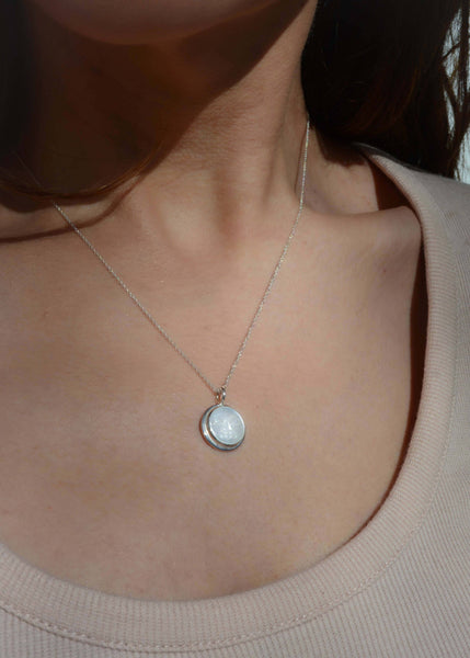 Pearl Moon Necklace