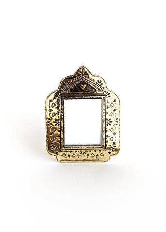 Small Gold Faux Tin Frame