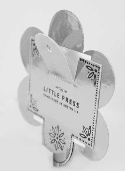 Faux Tin Flower Frame