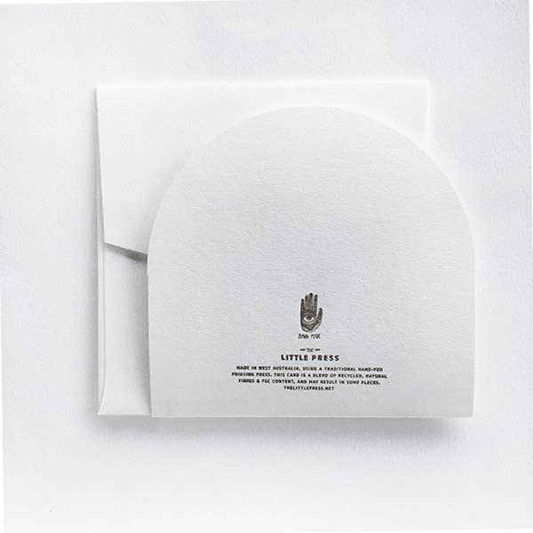 Mudra Greeting Card