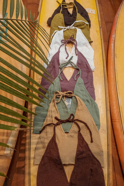 Organic Cotton Bamboo Halter