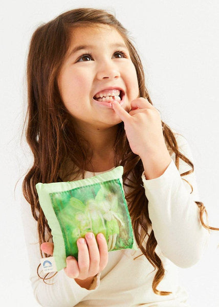 Silk Toothfairy Pillow - Green