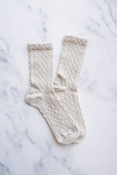 Honeycomb Socks - Pink