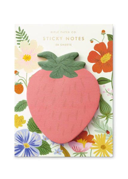 Strawberry Sticky Notes