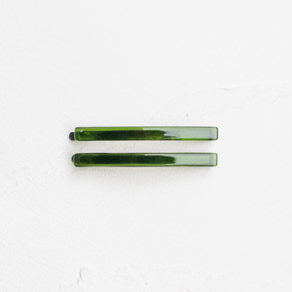 Tiepology - Eco Simple Hair Bobby Pin Set: Red