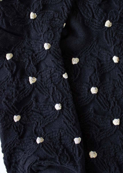 Engraving Flower Socks