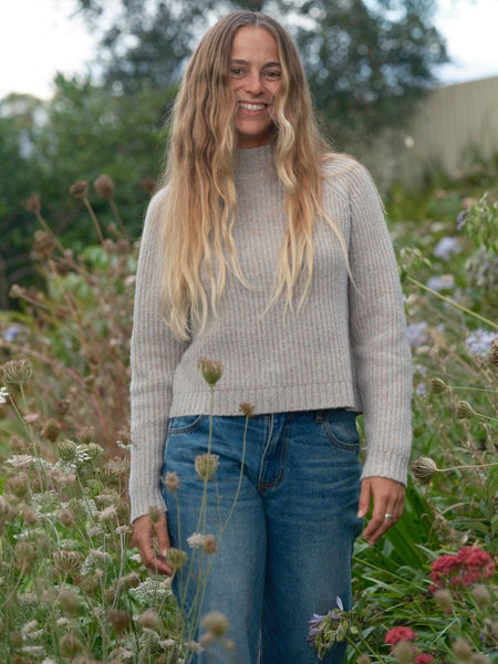Teddy Sweater: Winter Sky