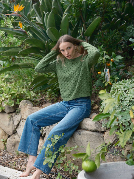 Pearl Sweater: True Green