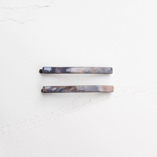 Tiepology - Eco Simple Hair Bobby Pin Set: Red
