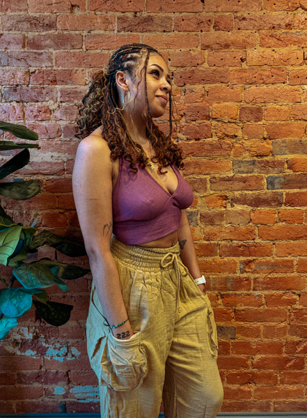 Organic Cotton Bamboo Halter