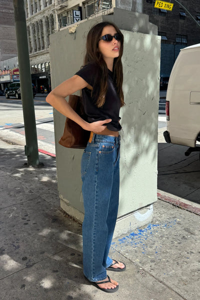 90's Boyfriend Jean - Canyon Stone