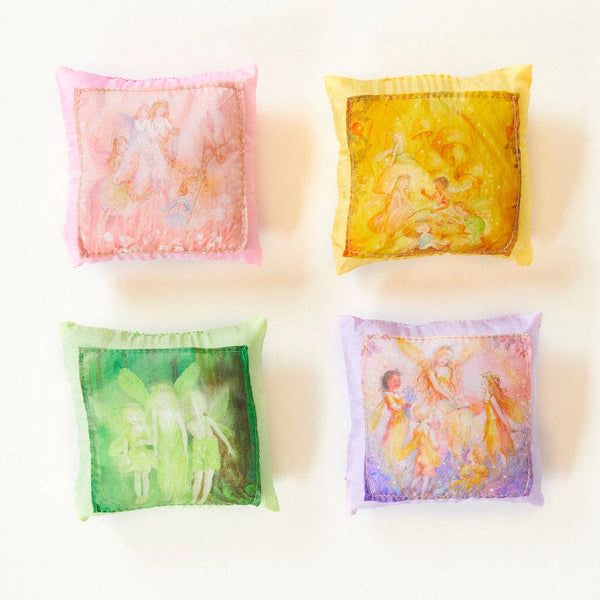 Silk Toothfairy Pillow - Green