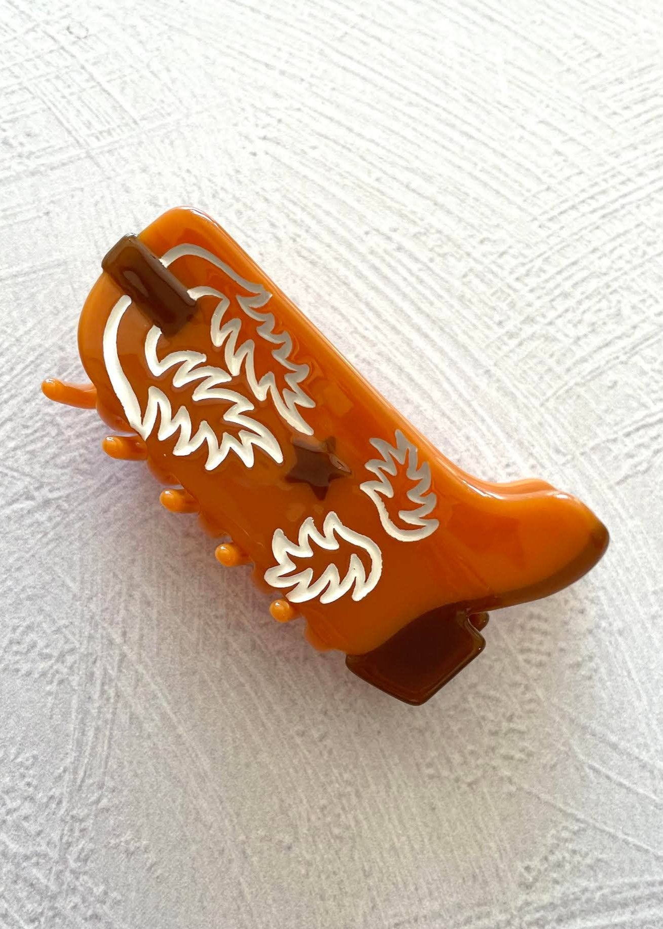 Western Cowboy Boot Hair Clip