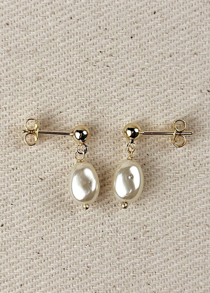 Baroque Pearl Earrings