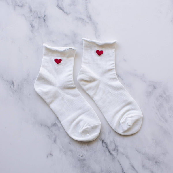 Amelia Heart Socks