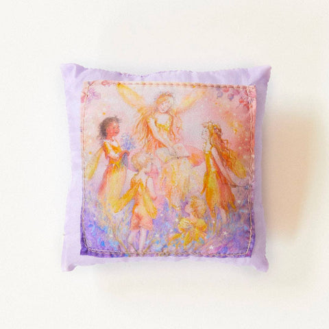 Silk Toothfairy Pillow - Purple