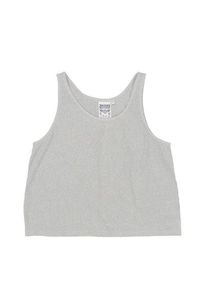 Cropped Tank - Heather Gray