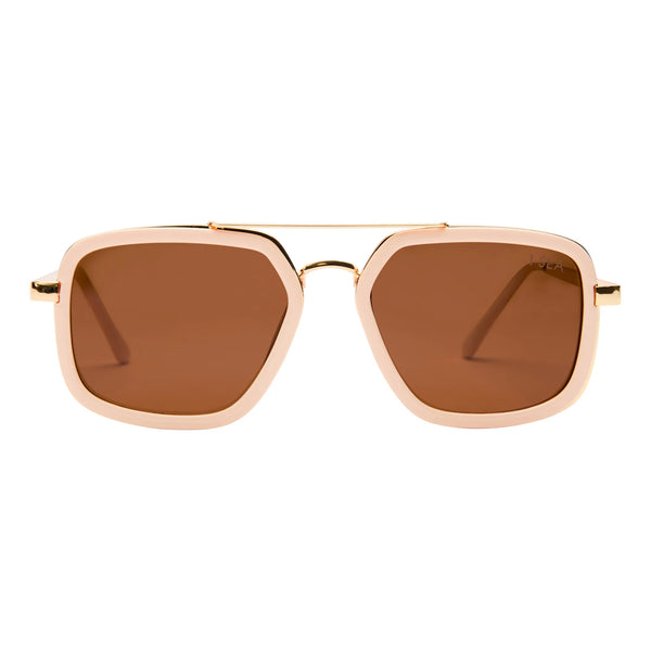 Cruz - Cream/ Brown Polarized Lens