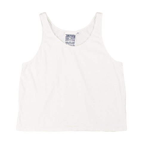 Cropped Tank - Washed White