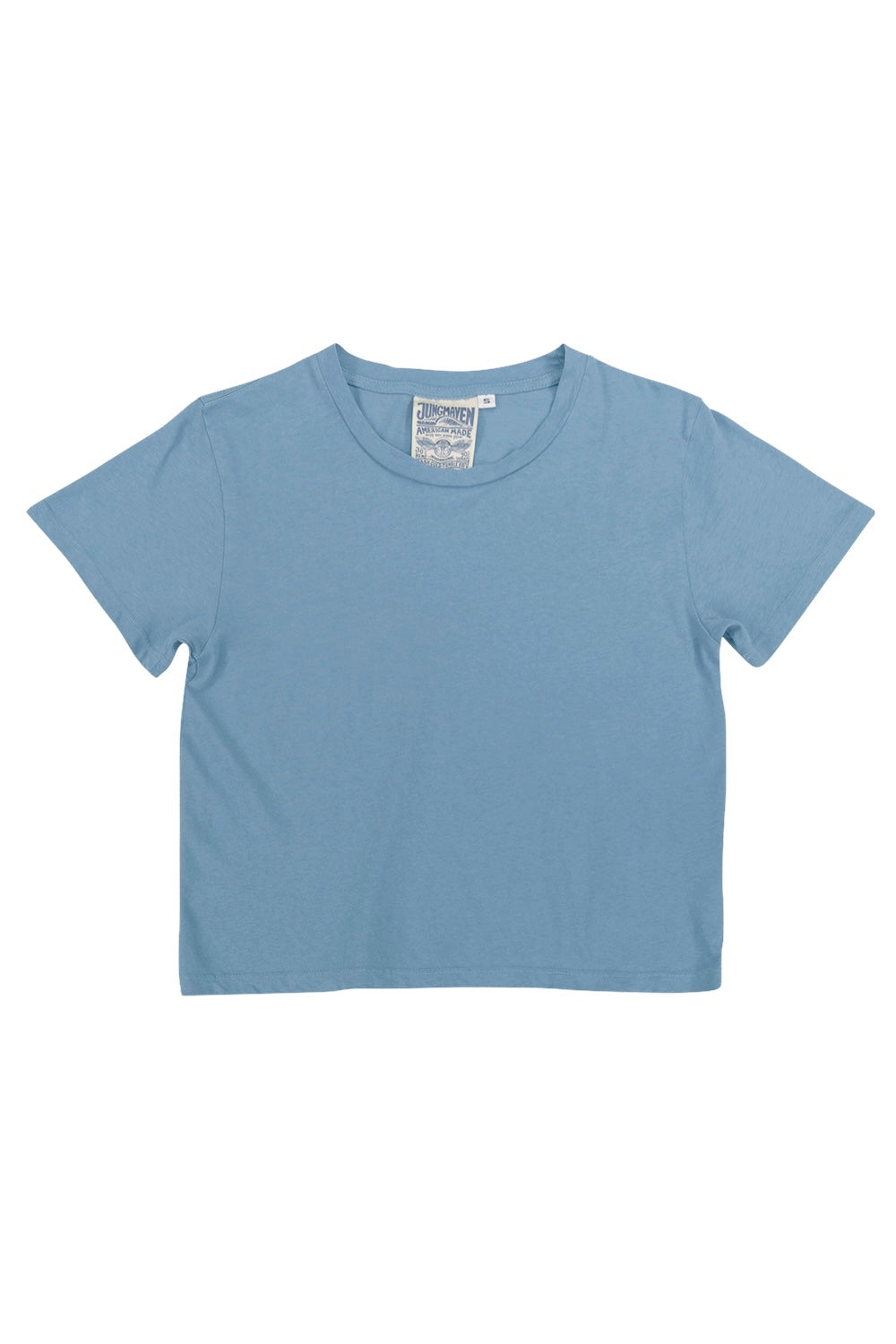 Cropped Ojai Tee - Blue Heaven