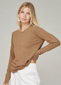 Encanto Long Sleeve Tee - Coyote