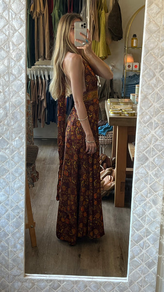 Bohemian Silk Jumpsuit